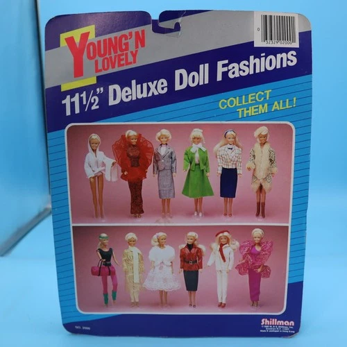 VINTAGE 1985 Shillman Young N Lovely SWIMSUIT Barbie 11.5 NIP FASHION CLOTHES