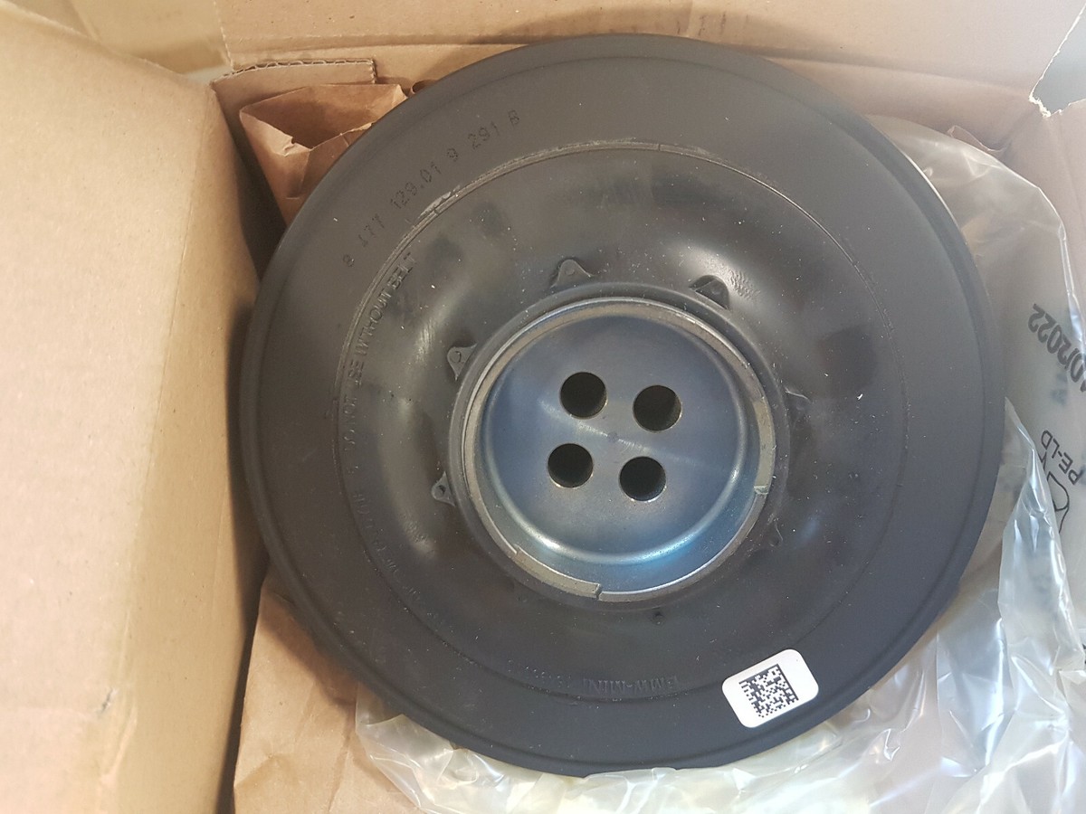 ORIGINAL BMW MINI Vibration damper CRANKSHAFT PULLEY 11238477129 