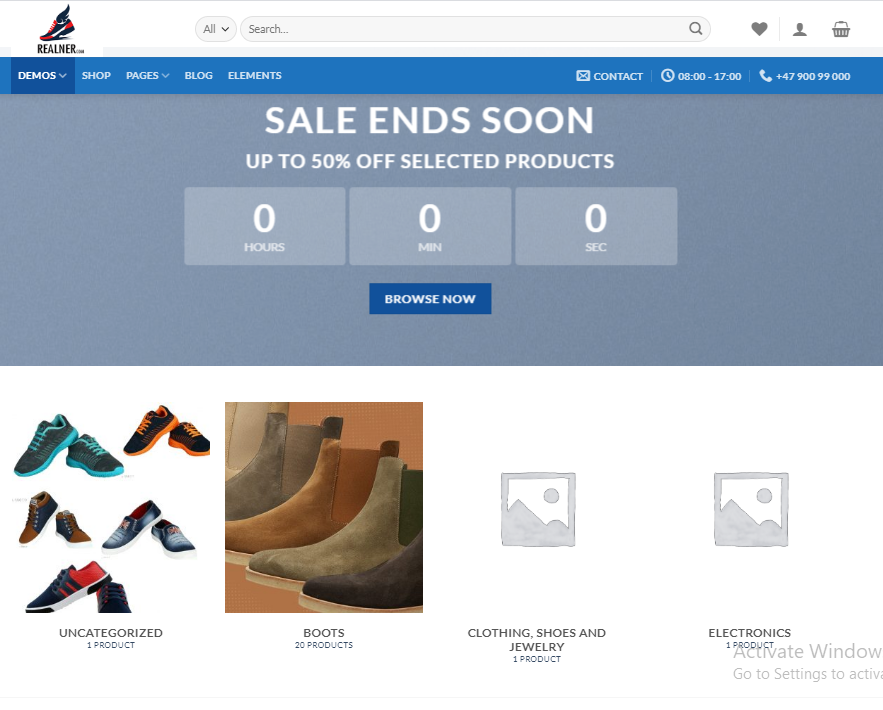 Make Money Shoe Store Profitable Drop Shipping site Free Hosting