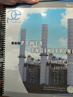 Power Engineering Third Class Edition 1.5 2006 Part A First Paper bound G 250506