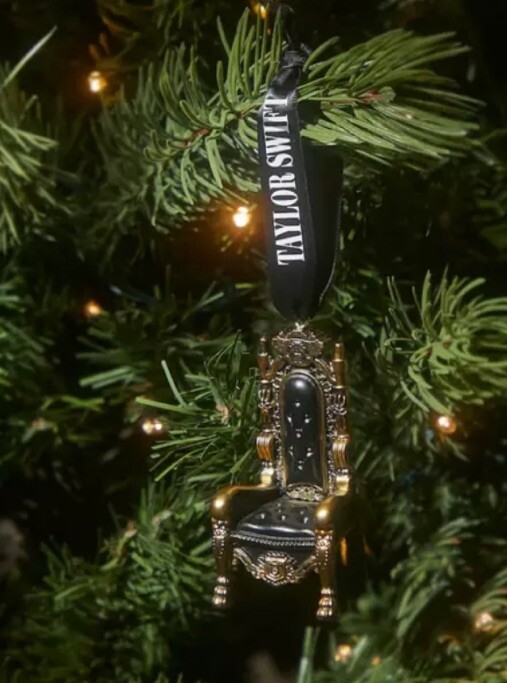 TAYLOR SWIFT Reputation Throne Ornament Christmas Holiday New