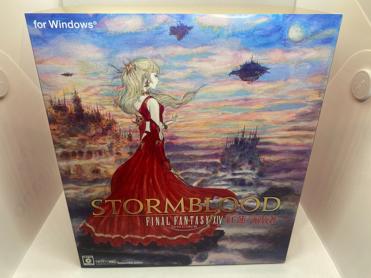 Final Fantasy 14 Stormblood Collectors Edition zenos figure No
