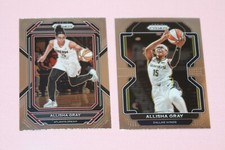 ALLISHA GRAY (2) 2022 WNBA PRIZM #69 DALLAS WINGS 2023 WNBA PRIZM #45 ATLANTA