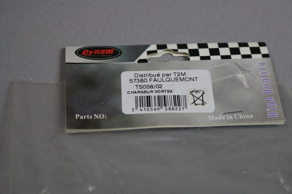 ZC3640 Dynam T2M T5058/02 piece avion helicoptere voiture RC chargeur vortex — 第 4/4 张图片