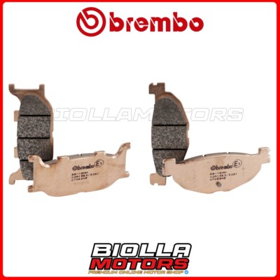 BREMBO BREMSBELAGSATZ YAMAHA CP MAXAM 250 2007 VORNE + HINTEN [XS -