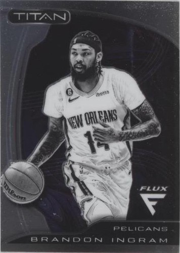 2022-23 Panini Obsidian Brandon Ingram Matrix Material Auto /99