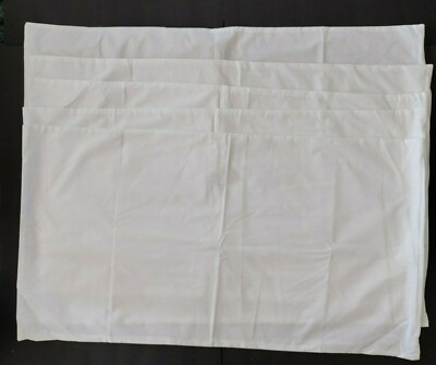 5 Pack Pillow Protector Cover Case King Size 20 x 36 Zippered Cotton Blend Koni