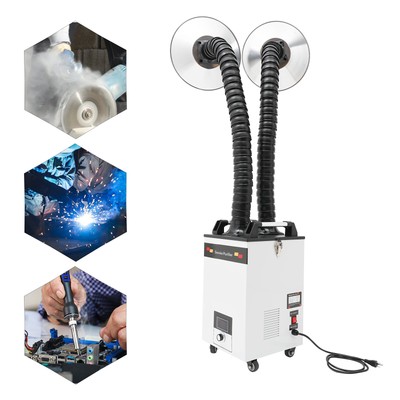 300W Soldering Smoke Absorber Soldering Smoke Extractor 225m3/H 360° Rotatable