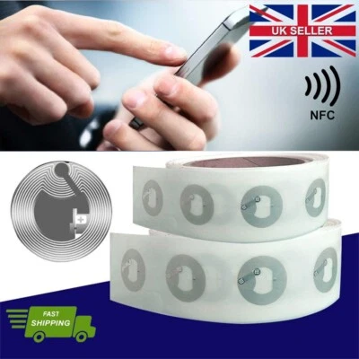 1 - 10 25mm flexible NFC Tag Stickers for android Ios iPhone
