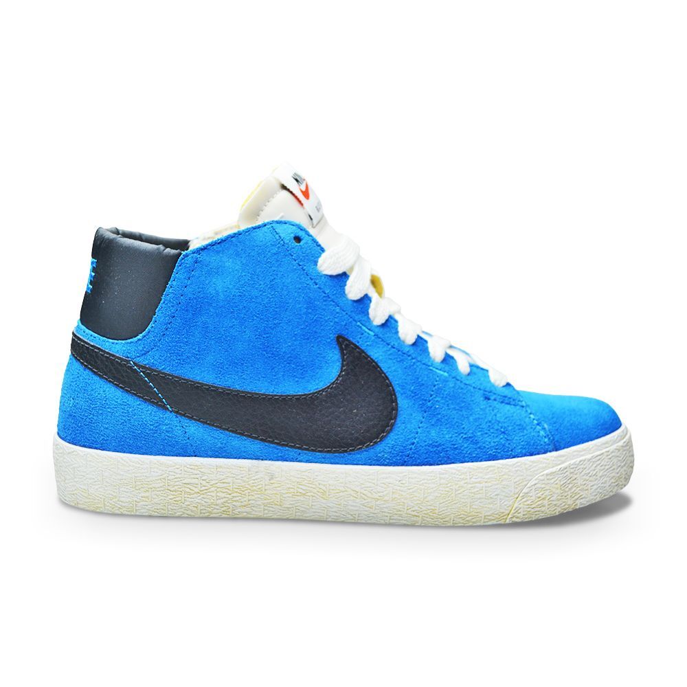 Скейтборд Nike Blazer Mid LR Великобритания 6 EU 40 US 7 510965-403 Фото Синий Черный Парус