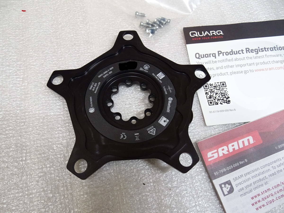SRAM QUARQ BCD 130 5arm Power Meter for 11s and 12s speeds SRAM QUARQ BCD 130 5arm Power Meter for 11s and 12s speeds