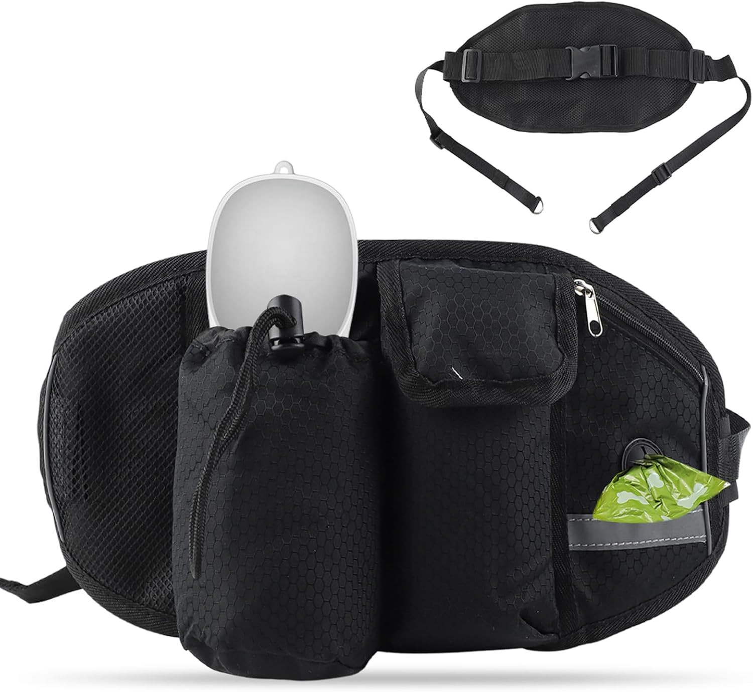 Leckerlitasche für Hunde,Futterbeutel Hundetraining,4-In-1 Multifunktionale Hund