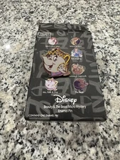 Disney PALM - Beauty and the Beast Mrs Potts/Chip - Mini Micro Mystery Pin