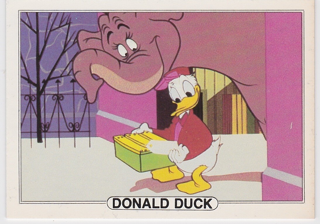 1982 DISNEY MOVIE SCENES SERIES A SET #2 DONALD DUCK SINGLE 1982 DISNEY MOVIE SCENES SERIES A SET #2 DONALD DUCK SINGLE