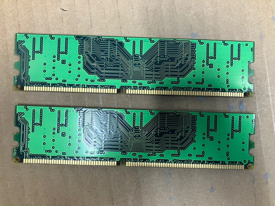 ~ 2x Smart Modular SM5643285D8N6CLIBH HP 256MB PC2700U 333MHz DDR1 Memory RAM - Image 2 of 3