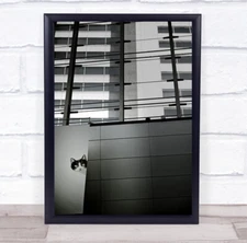 By Chance Building Urban Architecture Cat Street Animal Animals Art Print