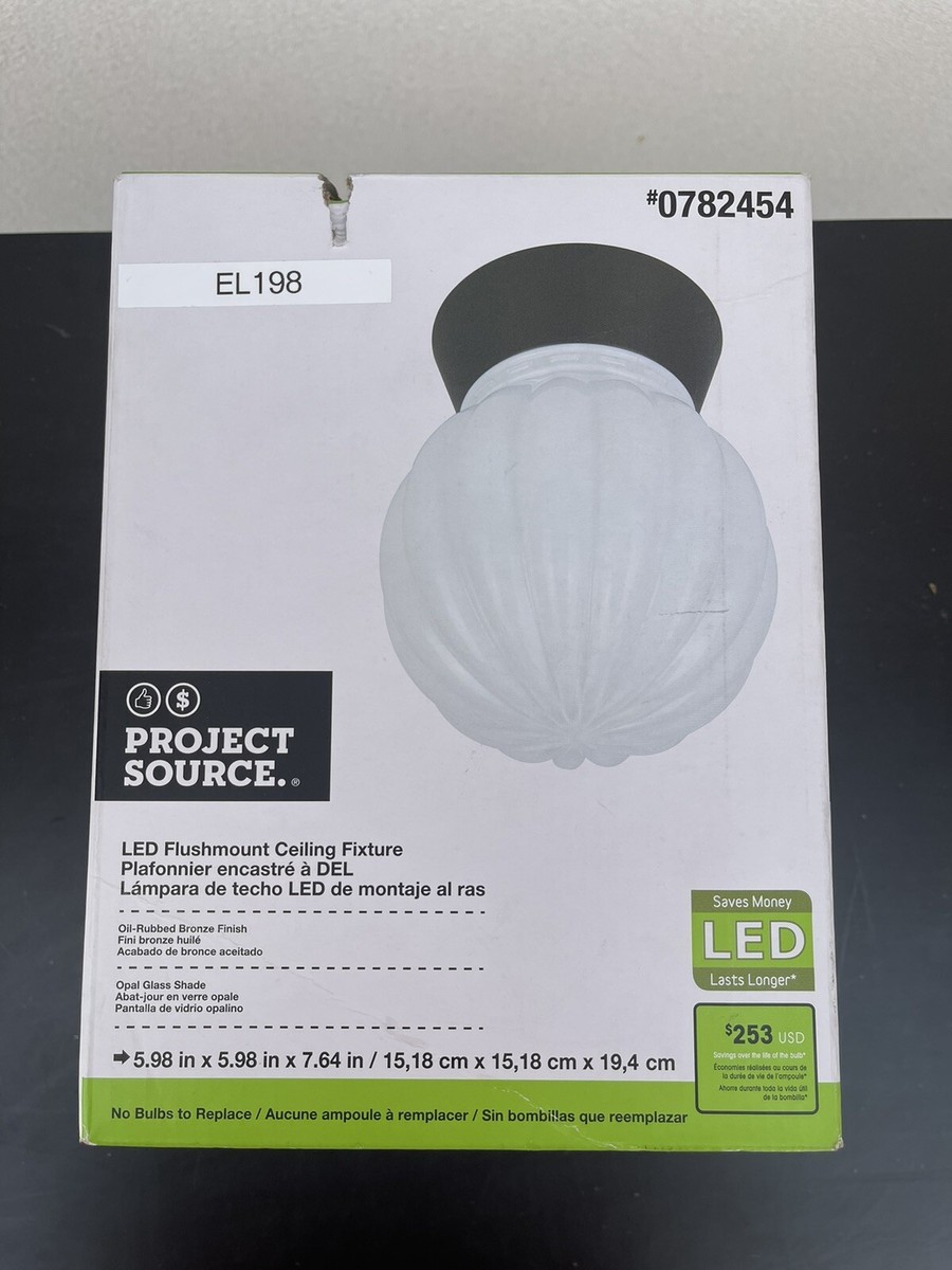 Project Source Lighting Discount Project Source Semi Flush Mount