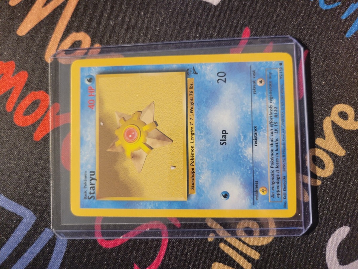 Pokemon Card - Staryu - 95/130 - Base Set 2