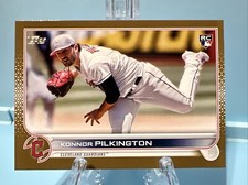 2022 Topps Update Series Gold Parallel #/2022 US304 Konnor Pilkington SP RC