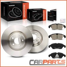 Frankberg Front Disc Brake Rotors & Pads Set Ø344.9mm For Audi A6 A7