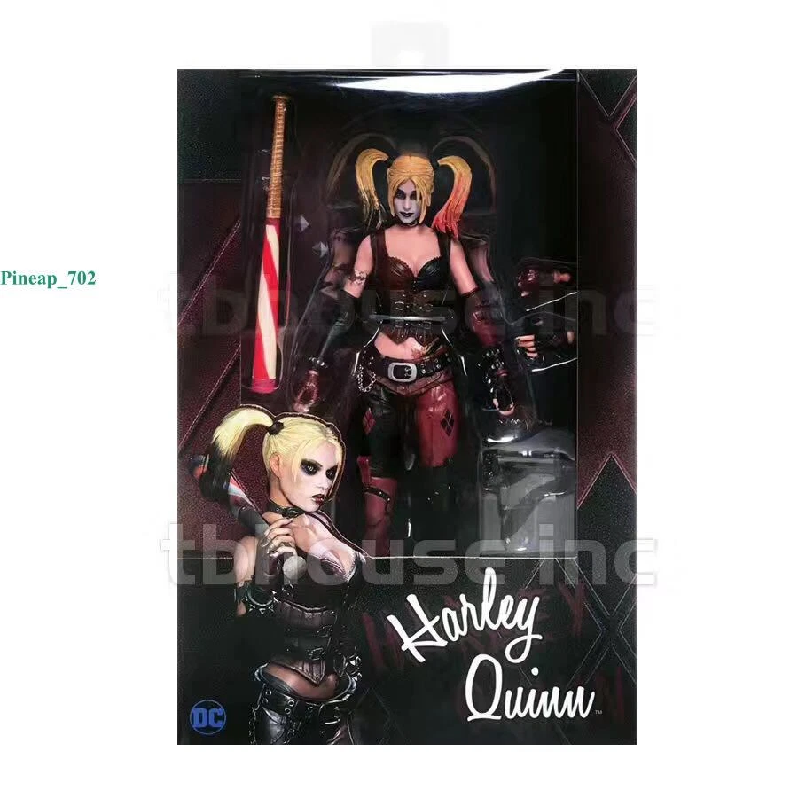 NECA DC Harley Quinn Batman Caballero Oscuro 7 pulgadas Escuadrón Suicida Figura de Acción Muñeca PVC Foto 2 de 4