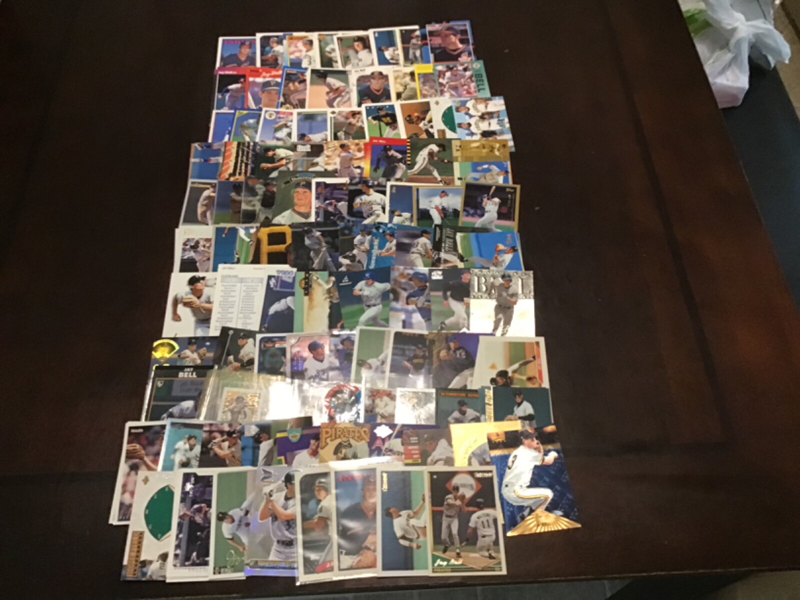 JAY BELL Oddball Insert & Regular issue Baseball PIRATES YOU CHOOSE