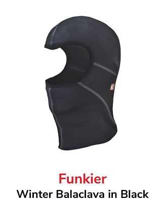 Funkier Rovereto UH-03 Winter Sturmhaube. Schwarz