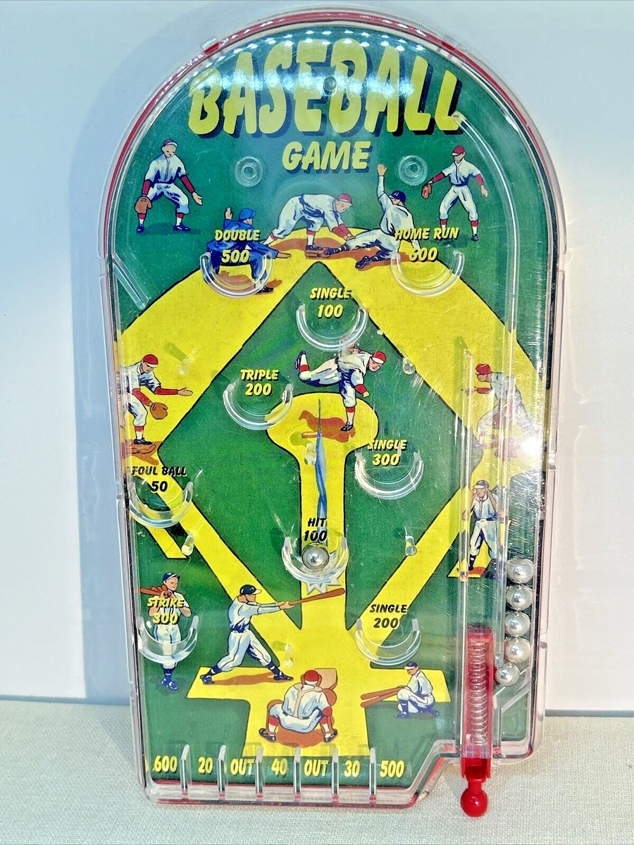 Baseball Pinball Game Indiana OTHER Vintage & Antique Toys for