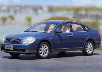 1/18 nissan old teana diecast model car blue color | eBay