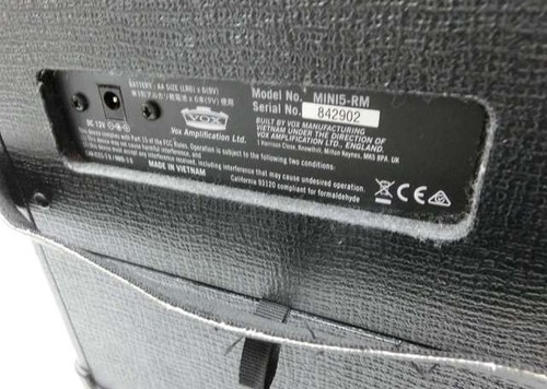 VOX MINI5-RM Rhythm Guitar Amplifier Rhythm Pattern Modeling amplifier fromJAPAN - Picture 6 of 6