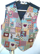 Easter Bunny Vest Tapestry Heart Bear M Women Top United Team Easter Holiday
