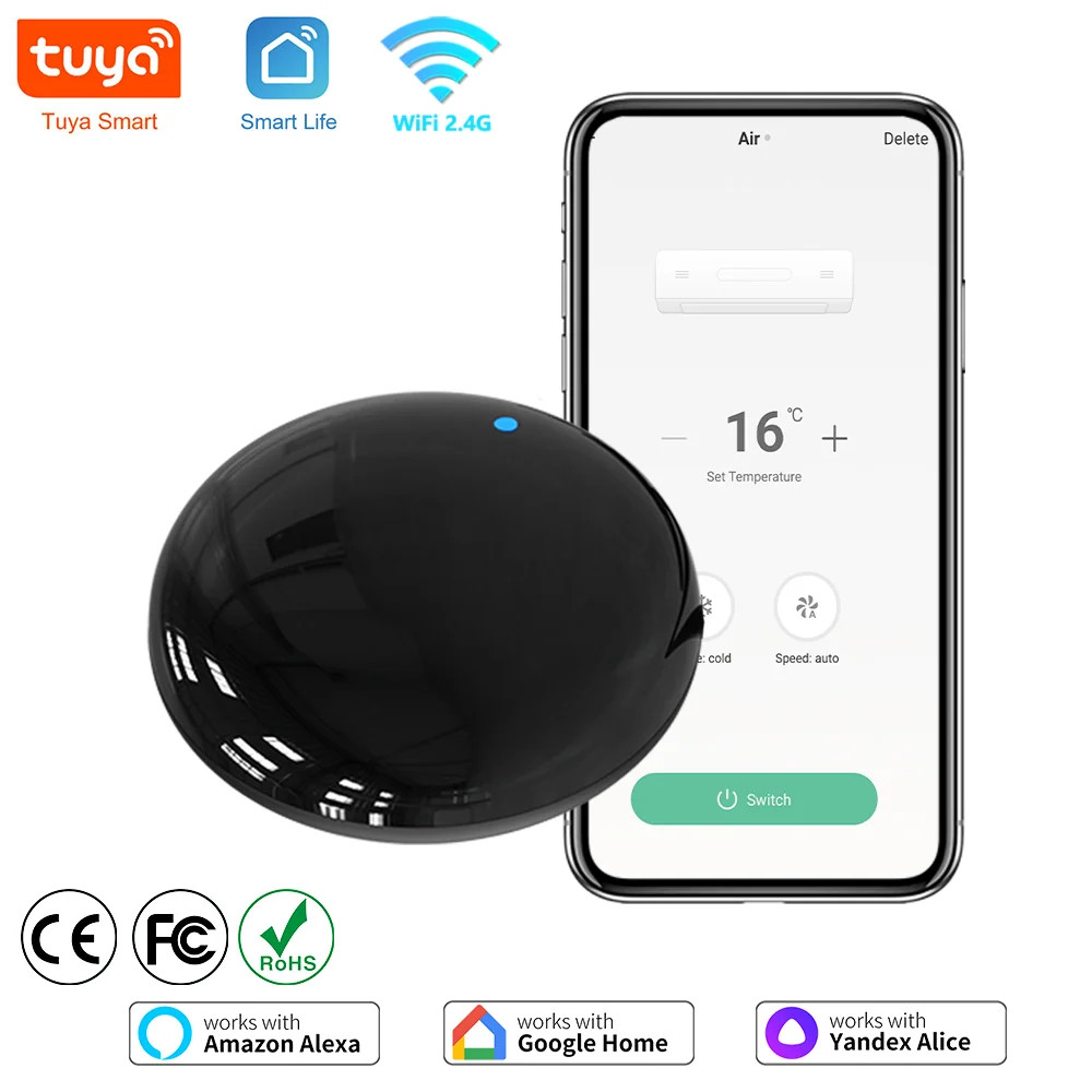 Control Smart Universal For Tv Air Conditioner Alexa Google