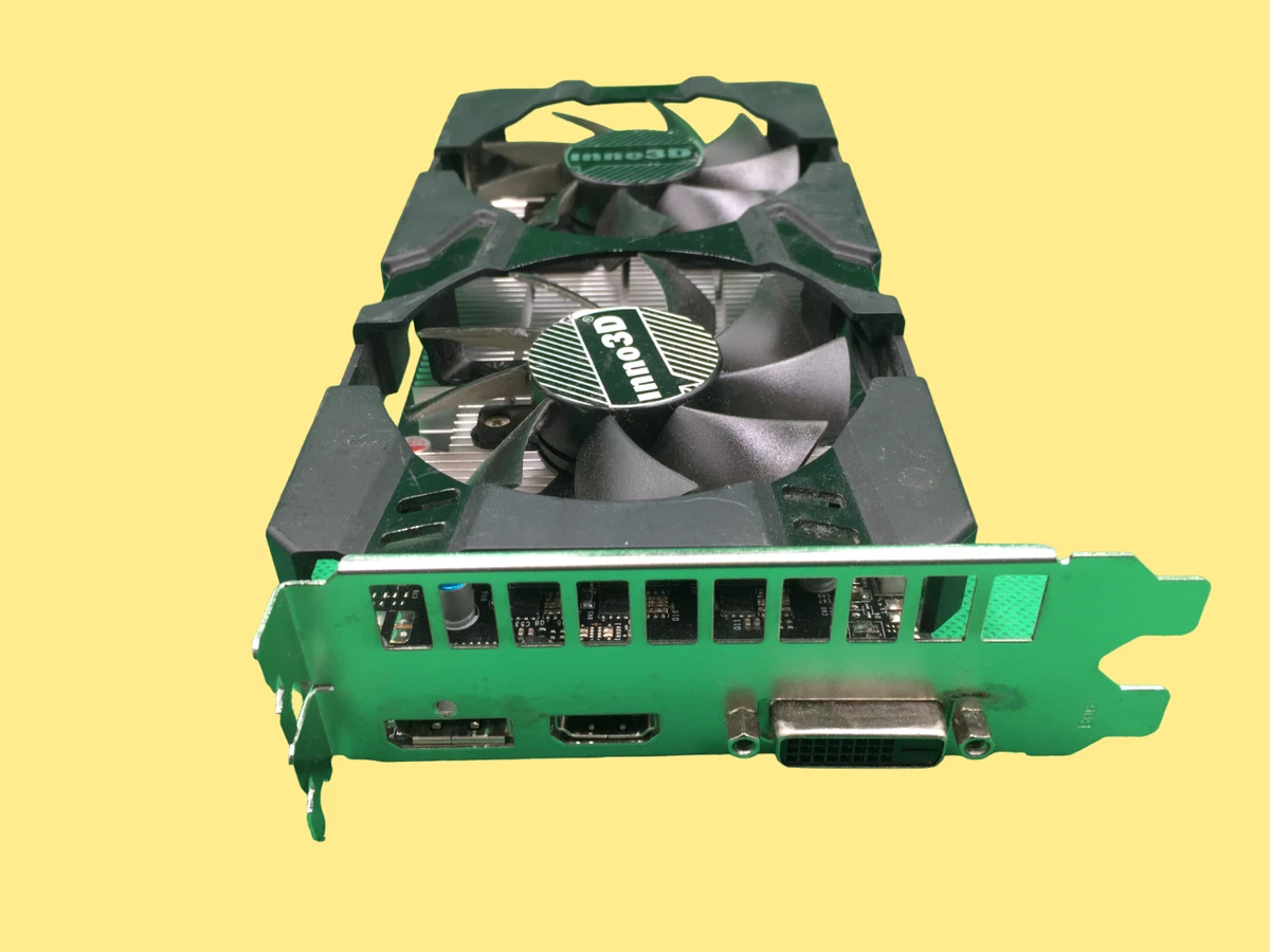 INNO3D NVIDIA GeForce GTX 1050 Ti N105T 1DDV M5CM 4GB GDDR5 USED