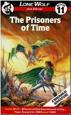Joe Dever - Lone Wolf 11 - The Prisoners of Time - 1./1. Edition - B+/B+/B+