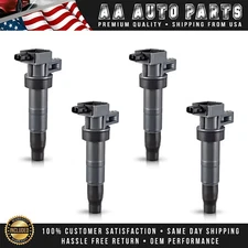 4pcs Ignition Coil Pack for 2006-2008 Hyundai Sonata Kia Optima l4 2.4L UF546