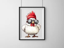 Thanksgiving Turkey Printable Wall Art Home Decor - Instant download