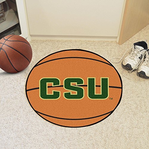 2249 Colorado State Rams Basketball Shaped Rug Basketball Rug - 27in ...