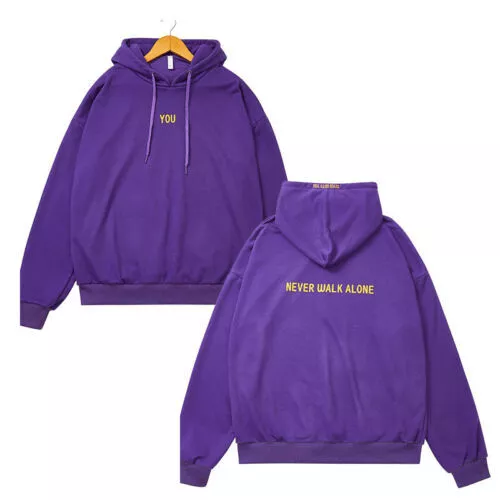 Jimin You Never Walk Alone Purple Hoodie