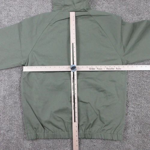 DC Jacket Mens Medium Green Solid Re/Solve Navigator Windbreaker Lightweight NWT image 9