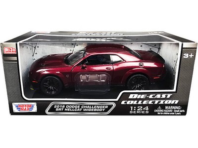 2018 Dodge Challenger SRT Hellcat Widebody Burgundy Metallic ''Die-Cast Collectio