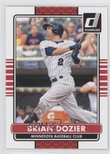 2015 Panini Donruss Brian Dozier #119 i3a