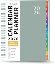 2026 Planner - 2026 Planner Weekly and Monthly from Jan. 2026 - Dec. 2026, Calen