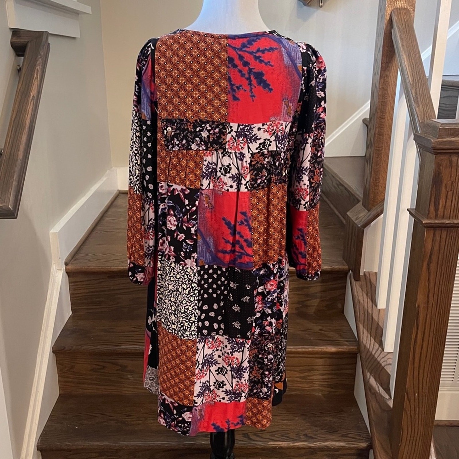 Anthropologie Arcata Patchwork Pattern Dress by O… - image 5