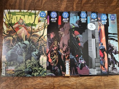 Absolute Batman, #17-23, 1st Printings, DC Comics, 2026, Great Condition