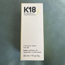 Image of HAIR OIL - K18 MOLECULAR REPAIR HAIR OIL - 30ML BNIB - RRP £65 GENUINE UK STOCK