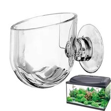 Aquarium Plant Holder Suction Cup Glass Plant Pots for Fish Tank