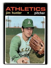 1971 Topps #45 Jim Hunter