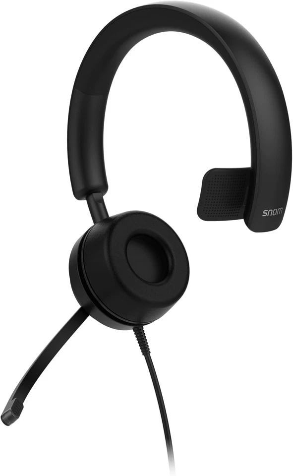 A310M Cuffie Filo - Auricolari Monoaurali per Call Center E Uffici - Audio HD, C - Immagine 2 di 4