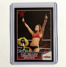 AJ Lee 2013 Topps Best of WWE #21 Wins Divas Summertime Beach Battle Royal