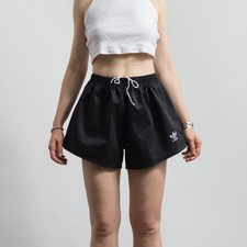 Vintage 80s Adidas Beckenbauer Cotton Shorts Deadstock Black D8